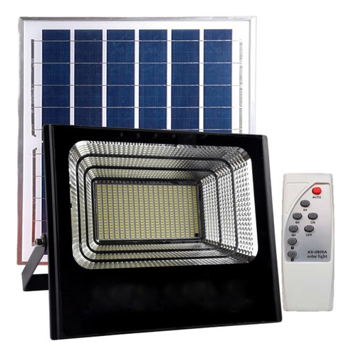 Reflector Solar 200w Con Panel Solar Y Control. 