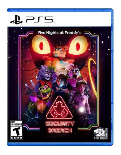 Five Nights At Freddy's Security Breach Standard Ps5 Físico