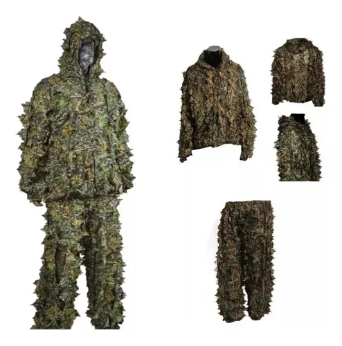 Roupa Chewbacca Sniper Ghillie Camuflada Airsoft 3d Caça