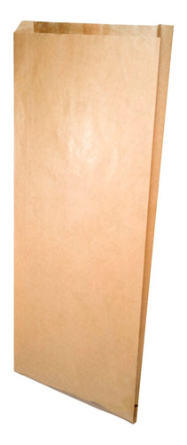 Bolsa De Papel Kraft Saco 1kg  26cm X 12cm Pack 100 Unidades