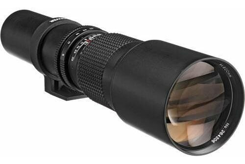 Imagen 5 de 8 de Kit De Lente Telefoto 500mm / 1000mm F / 8 Para Nikon D31...