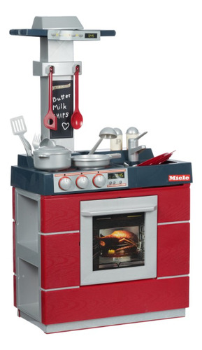 Cocinita Cocina Para Niños 20 Accesorios 88cm Miele Color Multicolor