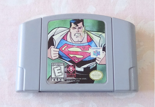 Superman Juego Original Para Nintendo 64 Titus 1999