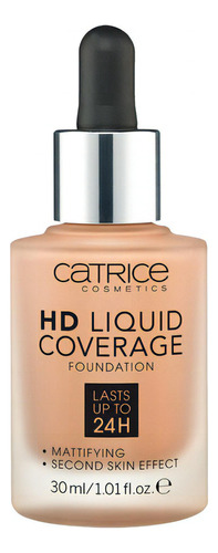 Base de maquillaje Catrice HD Liquid Coverage 036 Hazelnut Beige Base De Maquillaje HD Liquid Coverage 036 Hazelnut Beige