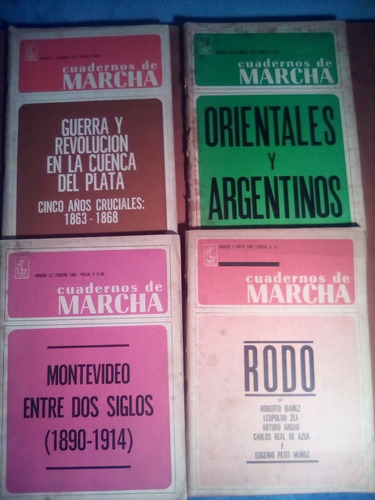 Lote De 16 Cuadernos De Marcha