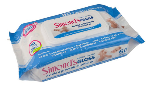 Toalla Humeda Simonds Gloss 60und