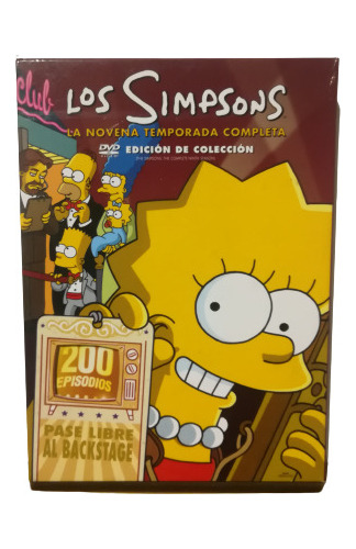 Los Simpsons Dvd Temporada 9 Original (Usado)