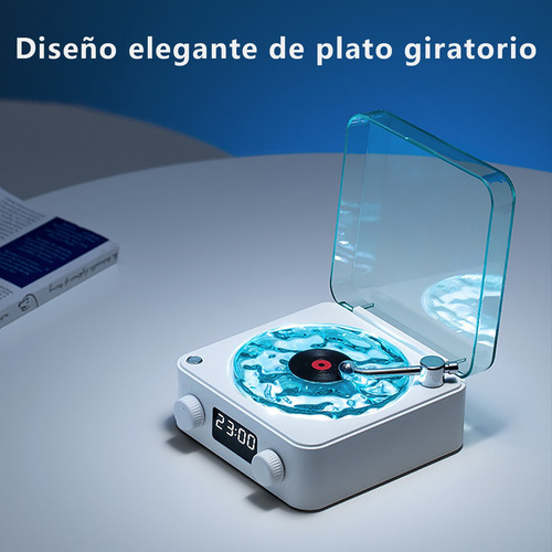 Tocadiscos De Vinilo Retro Con Bluetooth The Waves