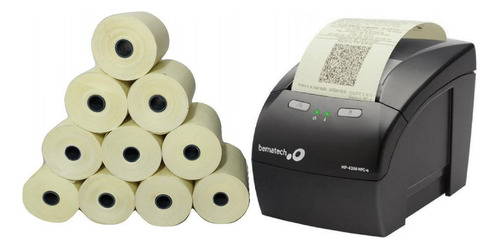 Bobinas térmicas 80x40 metros Pdv Yellow Ecf Box con 30