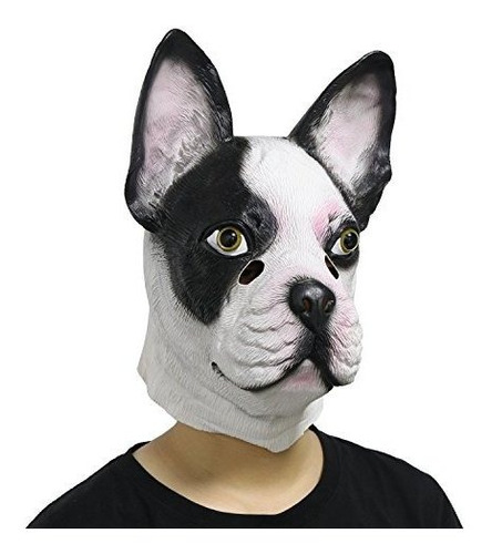 Larpgears Creepy Halloween Costume Mask, Funny Animal Latex 