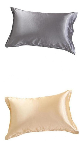 2 Fundas De Almohada De Seda Mulberry King, Tamaño 19 X 29