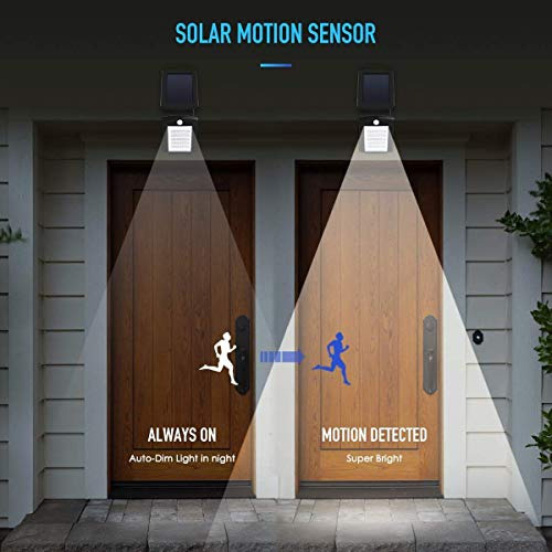 Solar Sensor Movimiento Acampar Seguridad 20 Led Inundacion