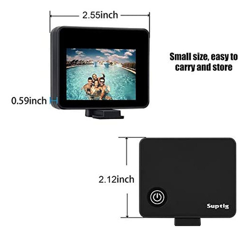 Pantalla Lcd Selfie Pantalla Lcd Compatible Con Gopro Hero 1