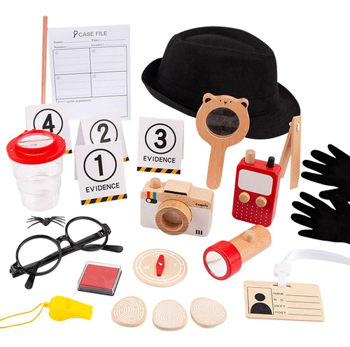 Disfraz De Detective Juego De Lupa Científica Para Niños
