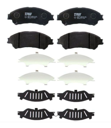 Balatas Trw Delanteras Suzuki S- Cross Glx - Gl 2015 A 2020