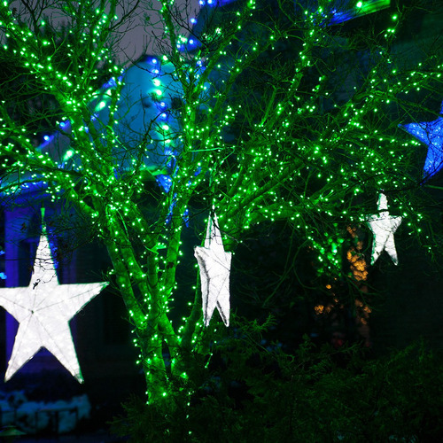 Mini Set Luces Led Navidad 0.5 Cm Interiores Exteriores