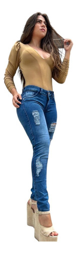 Stretch Levanta Cola Jeans Damas Tu Outfit !