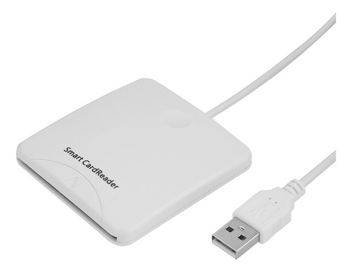 Blanco Portátil Usb De Velocidad Completa Inteligente Lector
