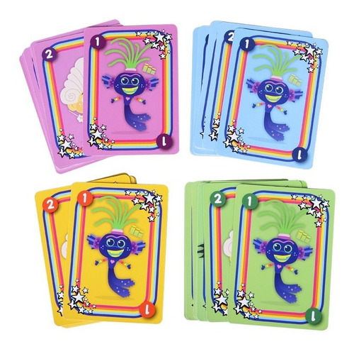 Juego De Mesa Trolls 2 World Tour 7 En 1 Colección Bingo