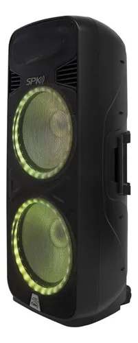 Parlante Kalley K-spk400 Bluetooth 400w Negro Fm Karaoke