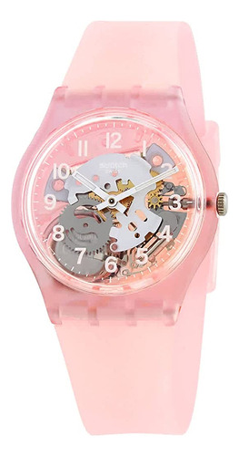 Reloj Swatch Skydawn Quartz Pink Dial Ladies Gp173