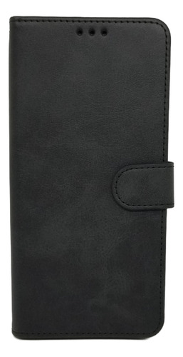 Funda Libro Para Tcl 50 5g *jyd Celulares* Negro Cue Con Cubre Camara