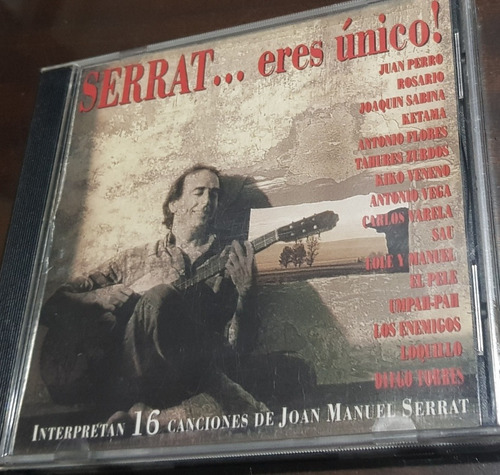 Serrat Cd Eres Unicos! Interpretes Varios