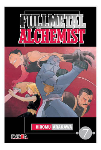 Manga Fullmetal Alchemist Tomo 7 Editorial Ivrea Dgl Games 