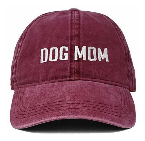 Papá Gorro De Béisbol Sin Construir: Mamá De Perro 2rwlj