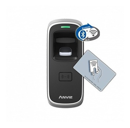 Control De Acceso Biometrico Anviz P/exteriores M5 Plus Ip65