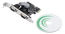 Comprar Tarjeta Serial Pci Express 2 Puerto Pci-e Dual Db9 Rs232 Do