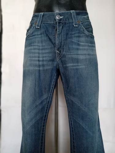 Jeans Religión Verdadera Mod Ricky 38x32 Azul M