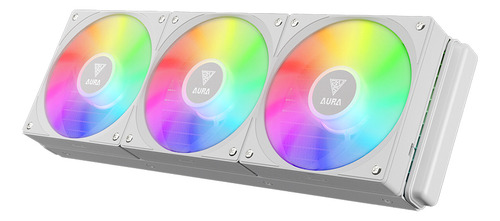 Enfriador de agua Gamdias Aura Gl 360 V2 Wh Argb 360mm Branco
