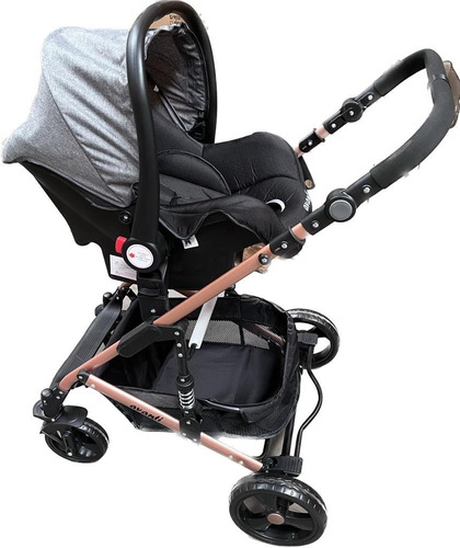Imagen 4 de 7 de Coche Avanti Bebe Convertible 3-1 Huevito + Moisés Plegable