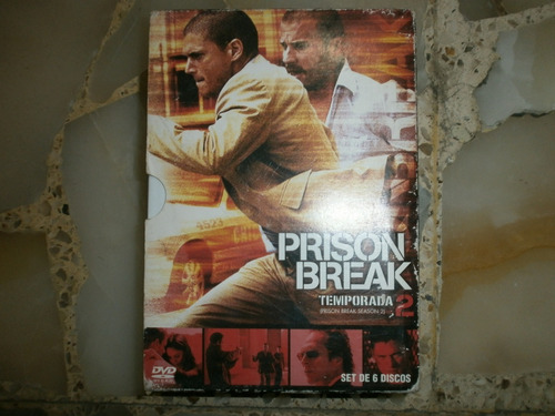 Prison Break Temporada 2 / 6 Dvd´s / 22 Episodios / Ind Arg