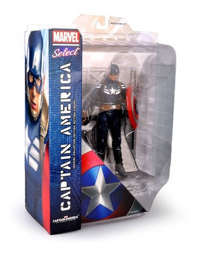 Capitán América Figura 20 Cm Diamond Select New