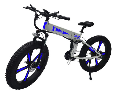 Bicicleta Eléctrica Tipo Fat, Mxfat-001, 1000w, R26x4 , 18ah