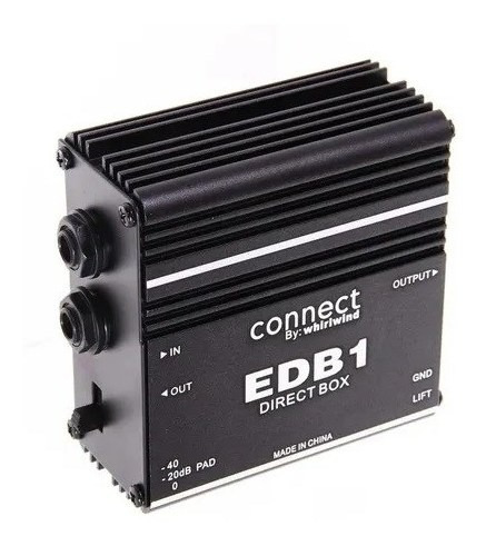 Imagen 4 de 10 de Caja Directa Pasiva Whirlwind Edb1 Salida Xlr