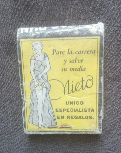 Antigua Cera De  Medias Finas D Ceda  De Los Años 30's.