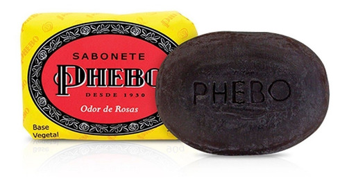Sabonete Phebo Barra Glicerinado Granado Odor De Rosas 90g