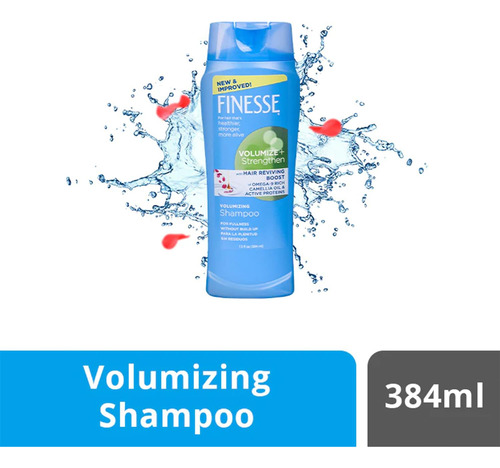 Shampoo Finesse Volumize + Strength Volumizing 384ml