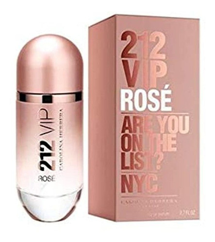 Carolina Herrera 212 vip Rose Eau De Parfum Con Atomizador