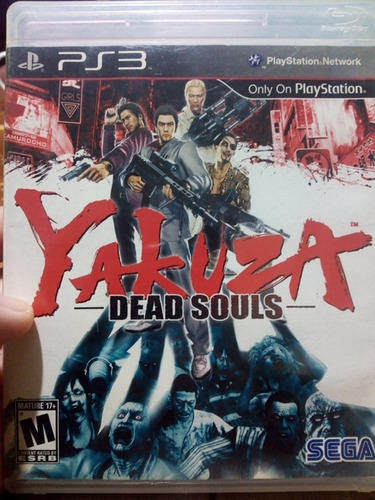Yakuza Dead Souls Ps3 Físico Único 