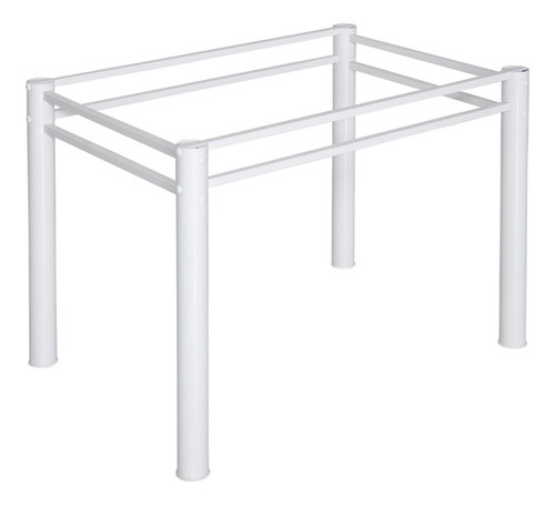 Base De Mesa Ciplafe Branca Para Granito 1,20m Cor Branco