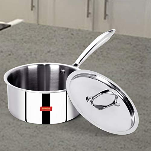Cacerola Sumeet Cook Smart Triply Sas, 2,3 L, 18 Cm