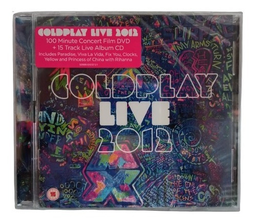 Coldplay Live 2012 Cd Nuevo Eu Musicovinyl