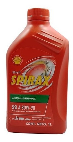 Aceite Shell Spirax 80w90 Valvulina Para Diferenciales Gl-5 