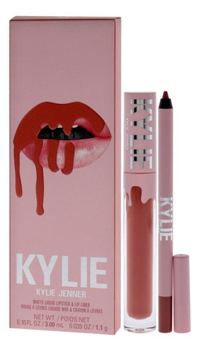 Kit De Labios Mate Kylie Cosmetics 505 Autumn, 2 Unidades, P