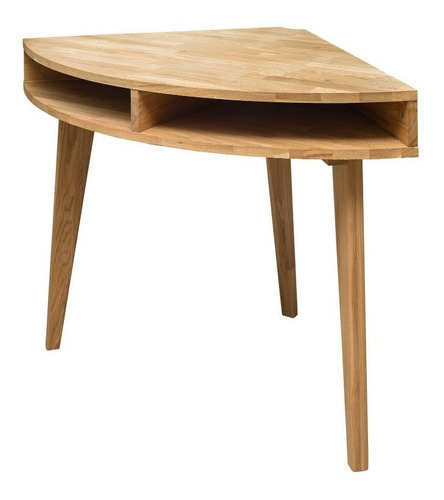 Escritorio De Madera 100% Maciza De Roble Ref: Maciza73