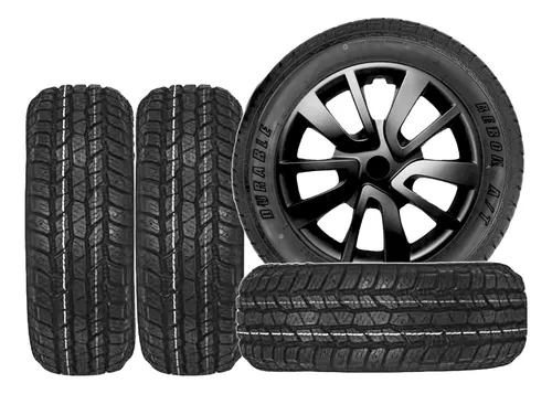 Kit De 4 Pneus Aro 17 Durable 265/65 R 17 112h Tl Rebok A/t